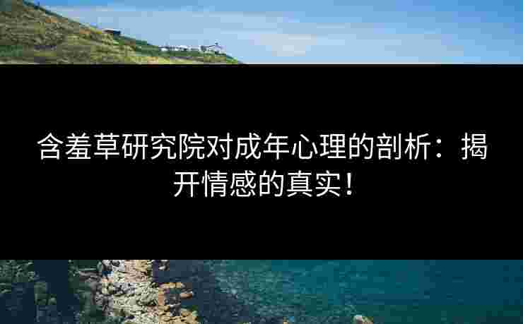 含羞草研究院对成年心理的剖析：揭开情感的真实！